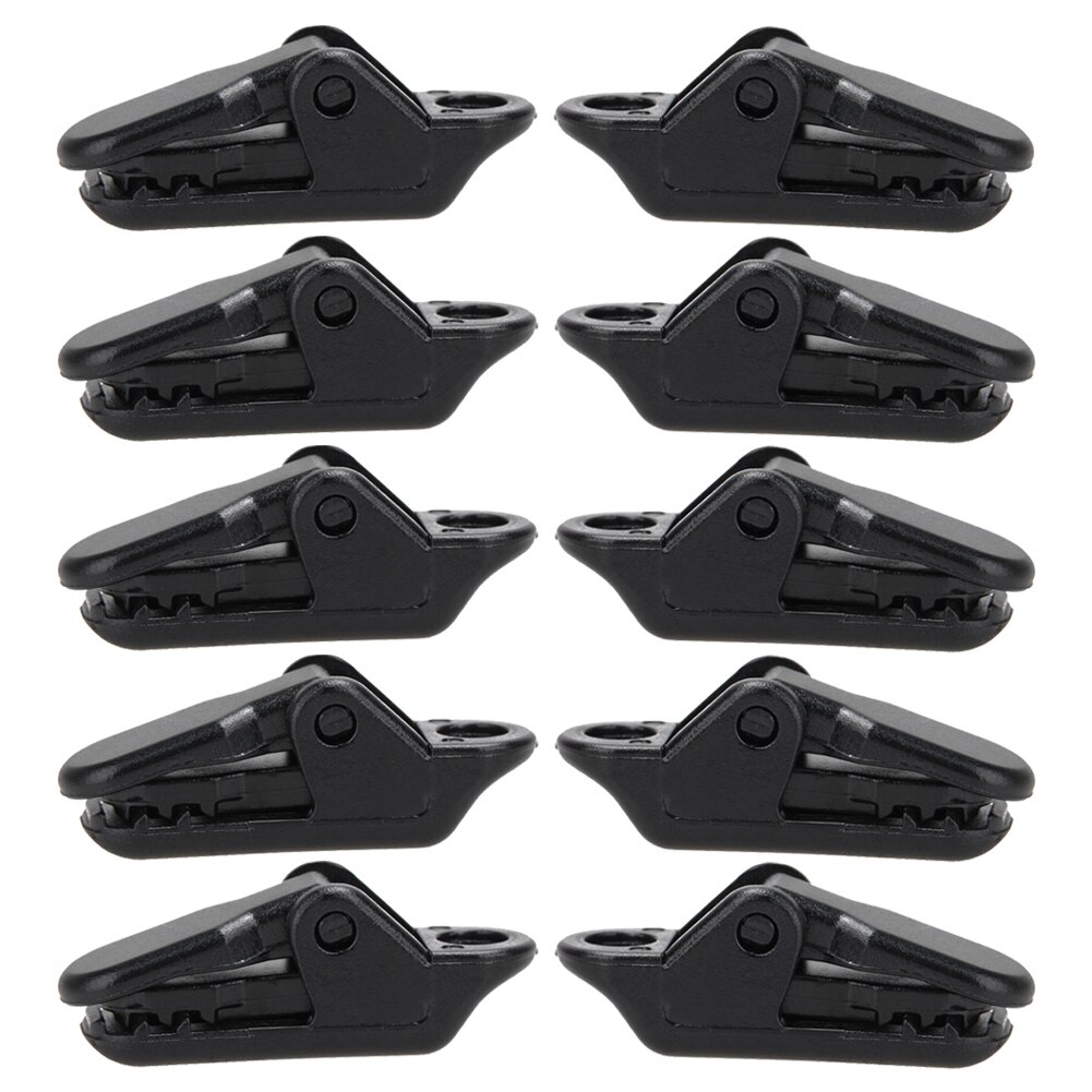 Cheap Goat Tents Tent Pull Point Clips Outdoor Camping Tent Alligator Clip Pull Point Hooks Buckle for Outdoor Camping Accessory   